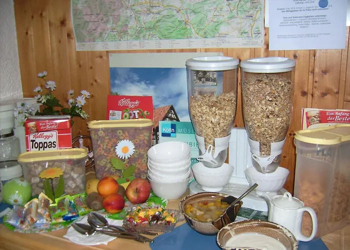 בית הארחה Gaestehaus Hochrhoenblick
