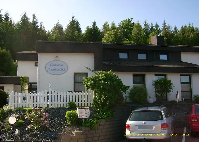 בית הארחה Gaestehaus Hochrhoenblick 3*